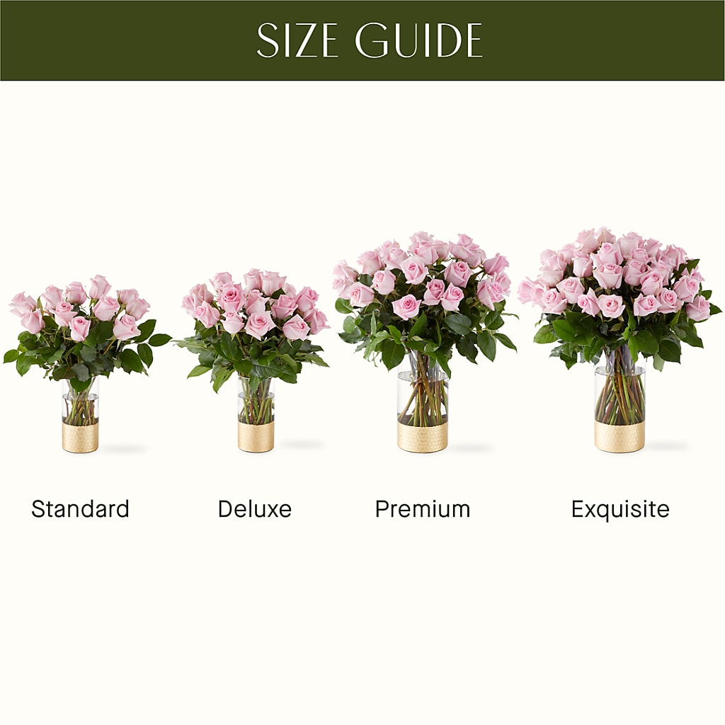 Picture Perfect Pink Rose Bouquet –  Flowers By Sue, Bullard TX