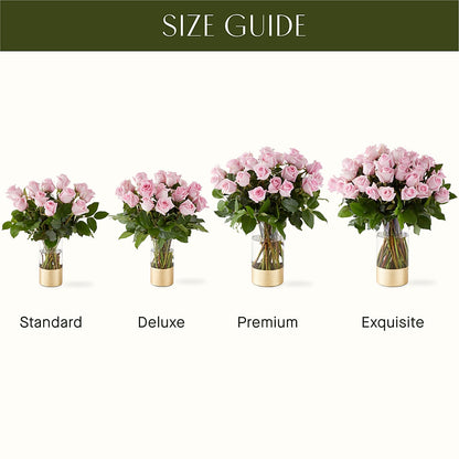 Picture Perfect Pink Rose Bouquet –  Flowers By Sue, Bullard TX