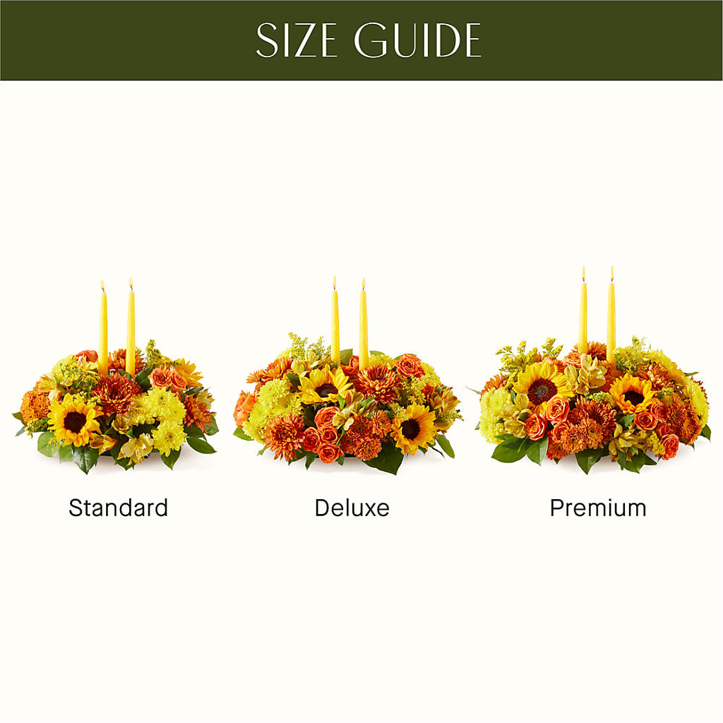 Autumn Harmony Centerpiece –  Flowers By Sue, Bullard TX