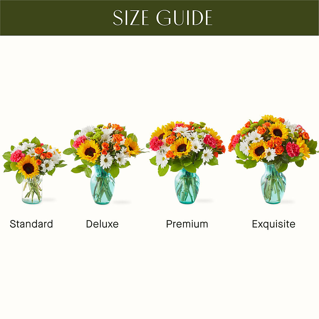 Sun-drenched Blooms Bouquet –  Flowers By Sue, Bullard TX