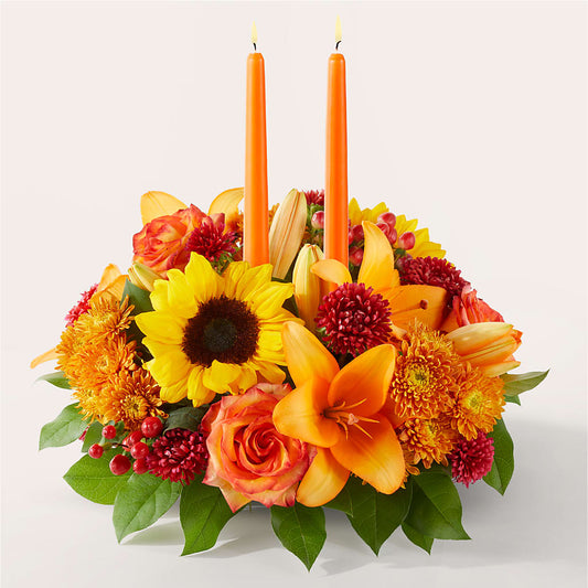Grateful Centerpiece –  Flowers By Sue, Bullard TX