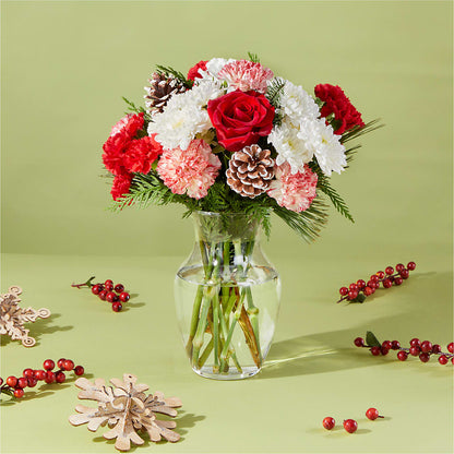 Candy Cane Lane Bouquet –  Flowers By Sue, Bullard TX