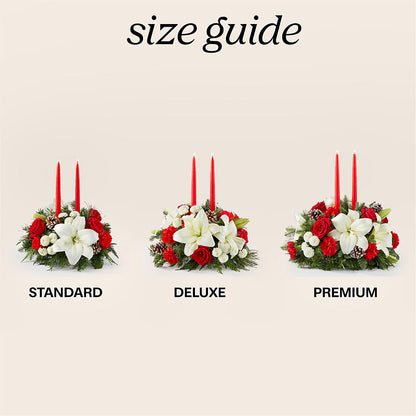 Seasonal Festivities Centerpiece –  Flowers By Sue, Bullard TX