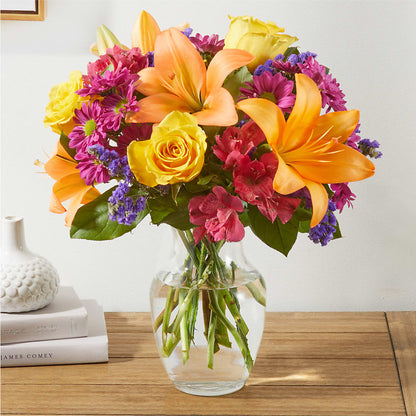 Colorful Visions Bouquet –  Flowers By Sue, Bullard TX