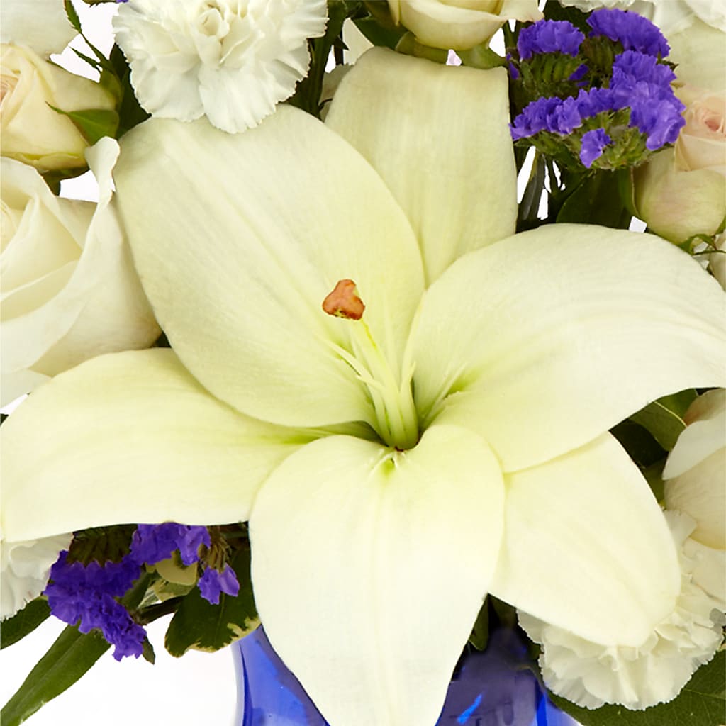 Sapphire Rush Bouquet –  Flowers By Sue, Bullard TX