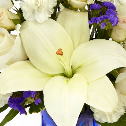 Sapphire Rush Bouquet –  Flowers By Sue, Bullard TX