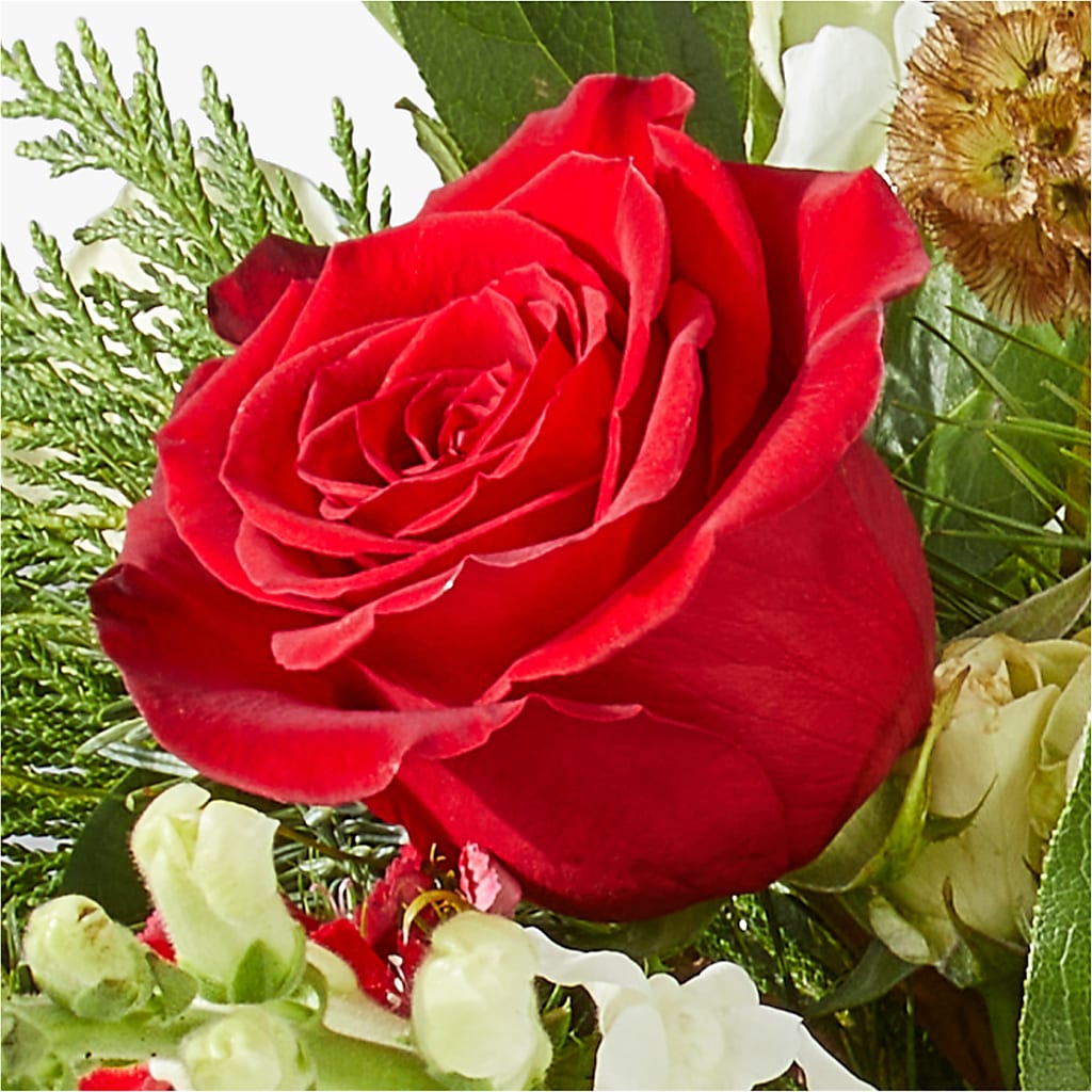 Deck the Halls Bouquet –  Flowers By Sue, Bullard TX