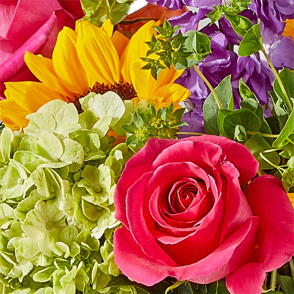Vibrant Greetings Bouquet –  Flowers By Sue, Bullard TX