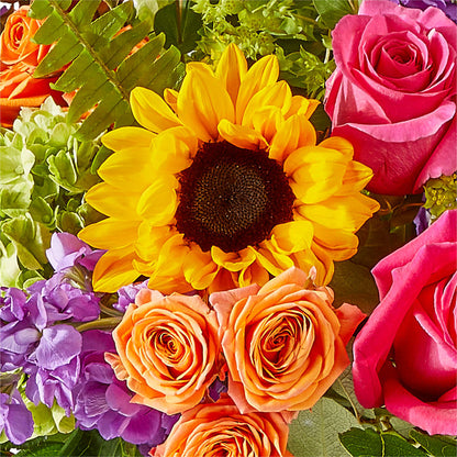 Vibrant Greetings Bouquet –  Flowers By Sue, Bullard TX