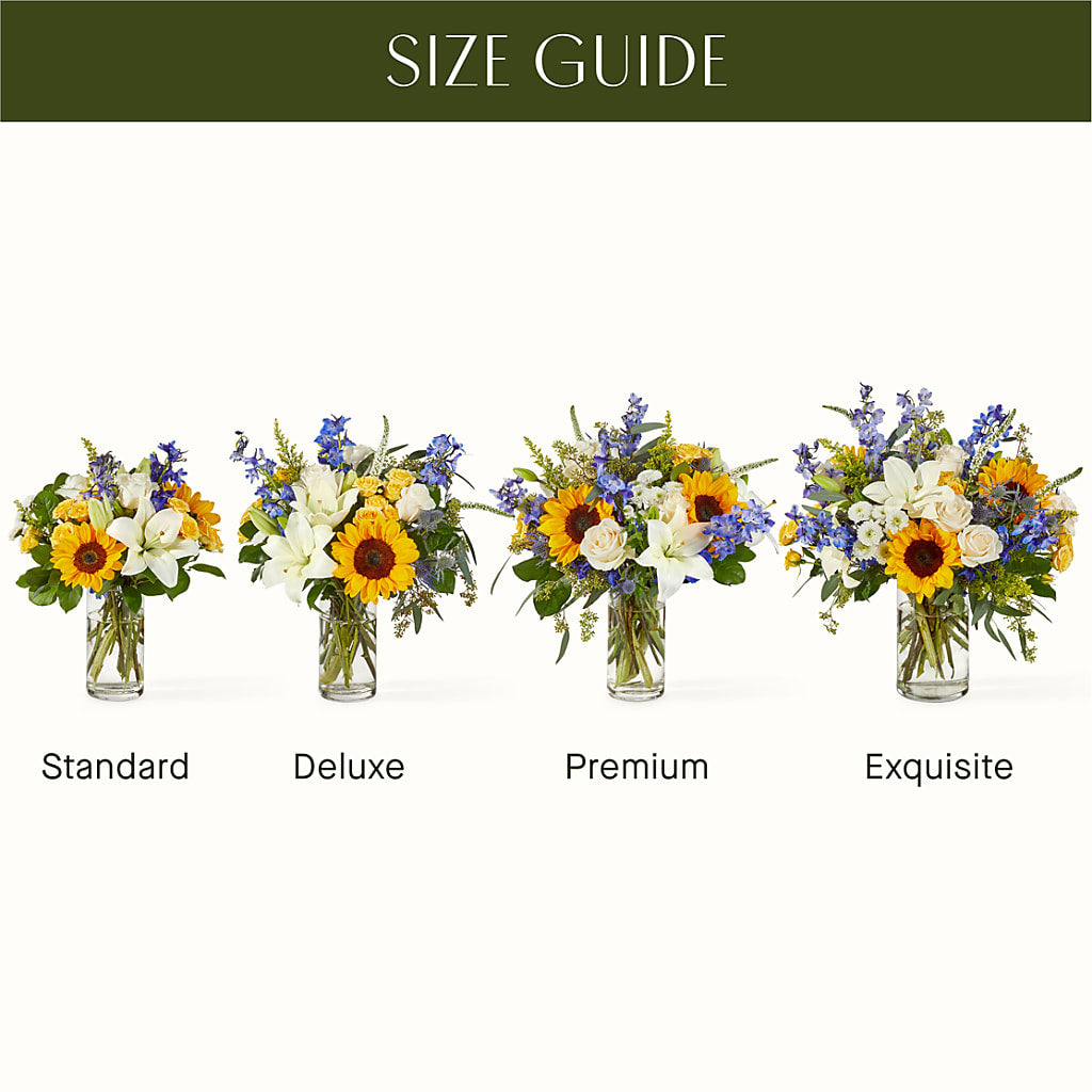 Wonderfully Sunny Bouquet –  Flowers By Sue, Bullard TX