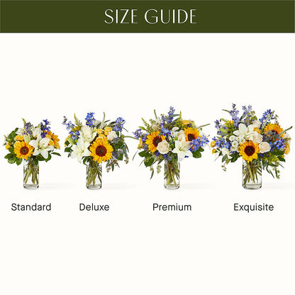 Wonderfully Sunny Bouquet –  Flowers By Sue, Bullard TX
