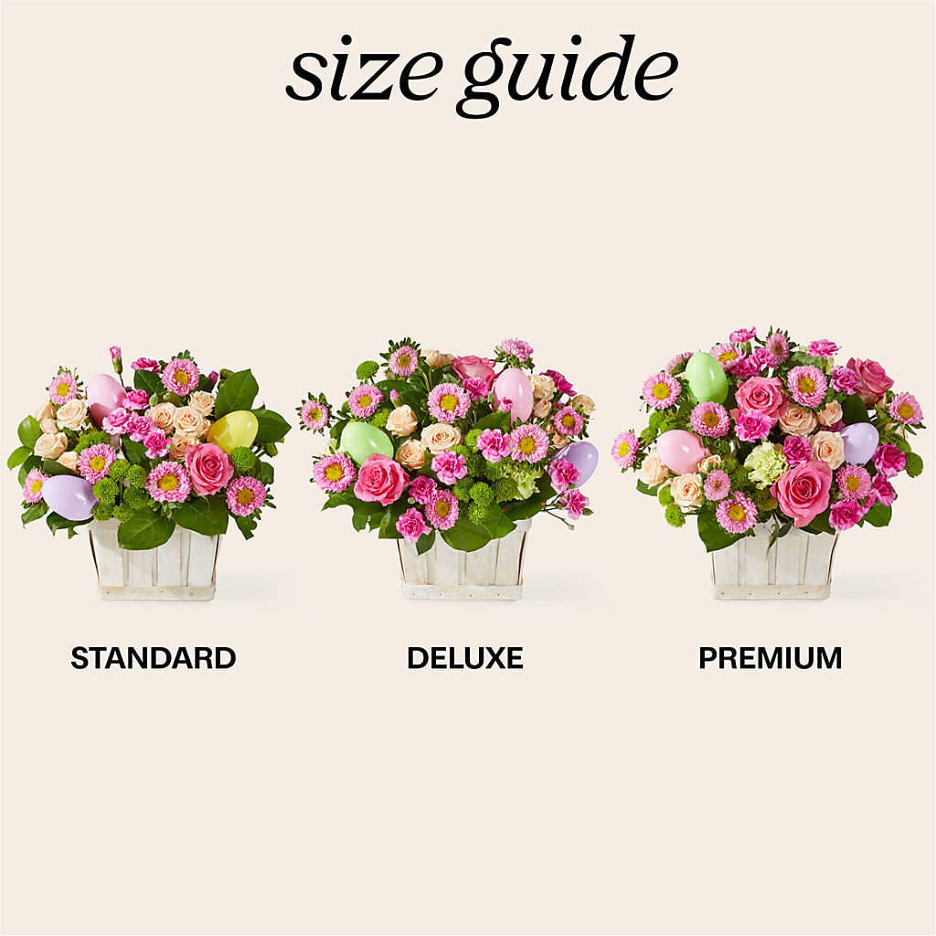 Get Eggcited Basket –  Flowers By Sue, Bullard TX