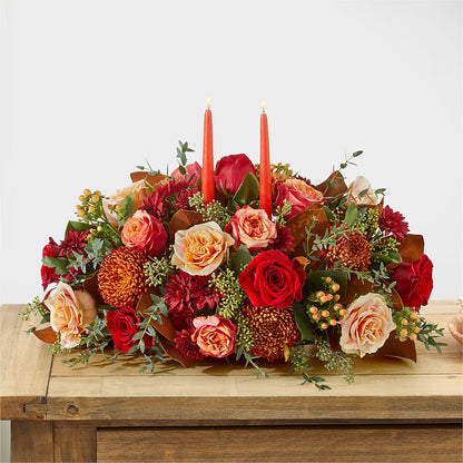 Gather Near Centerpiece –  Flowers By Sue, Bullard TX