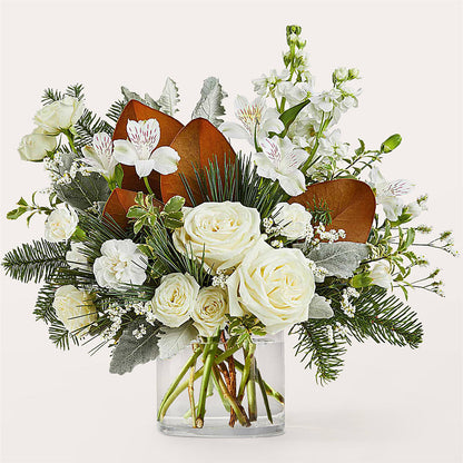 Fresh Snowfall Bouquet –  Flowers By Sue, Bullard TX